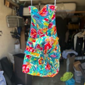 Vintage 80s prom dress